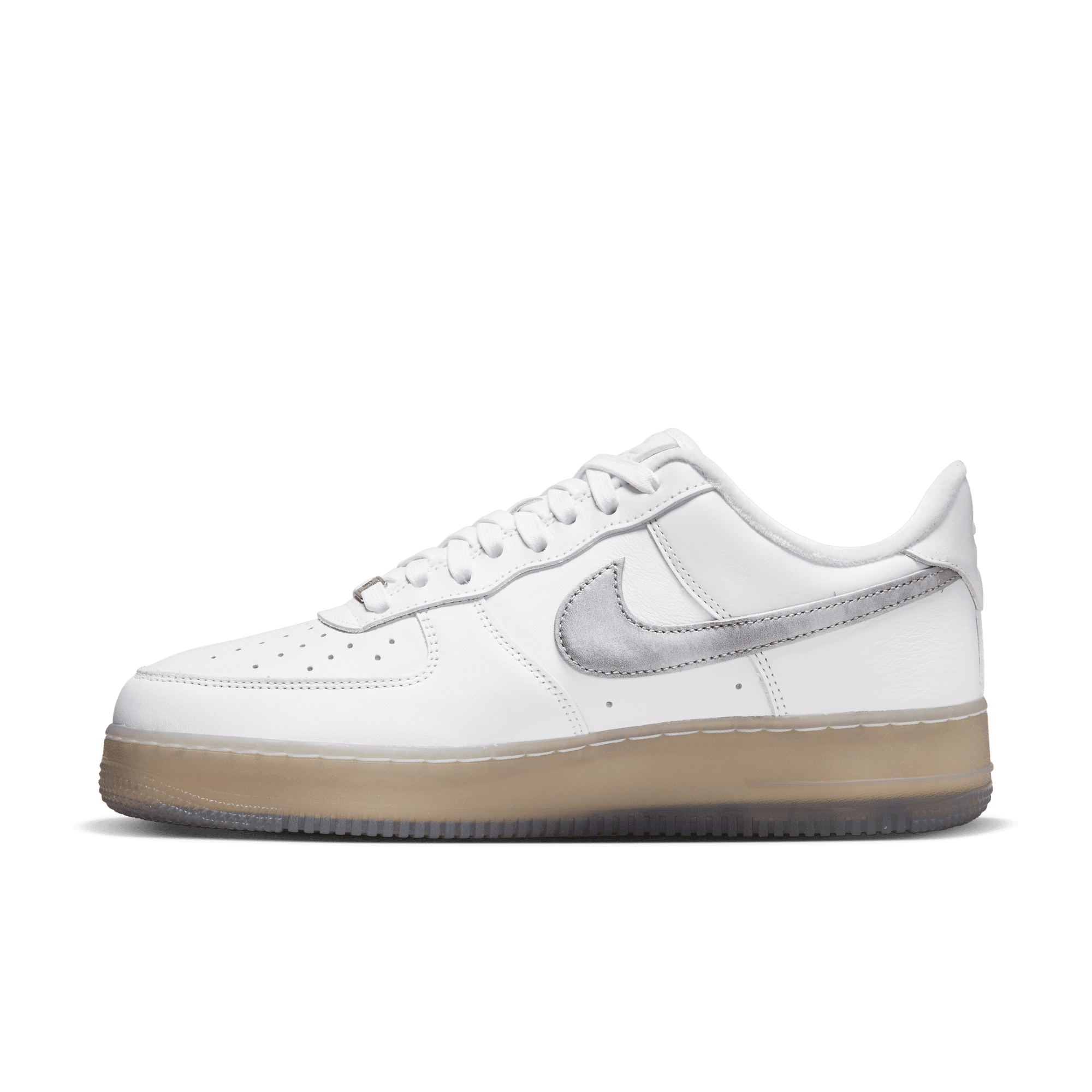 Nike Air Force 1 White Metallic '07 Premium - Men's