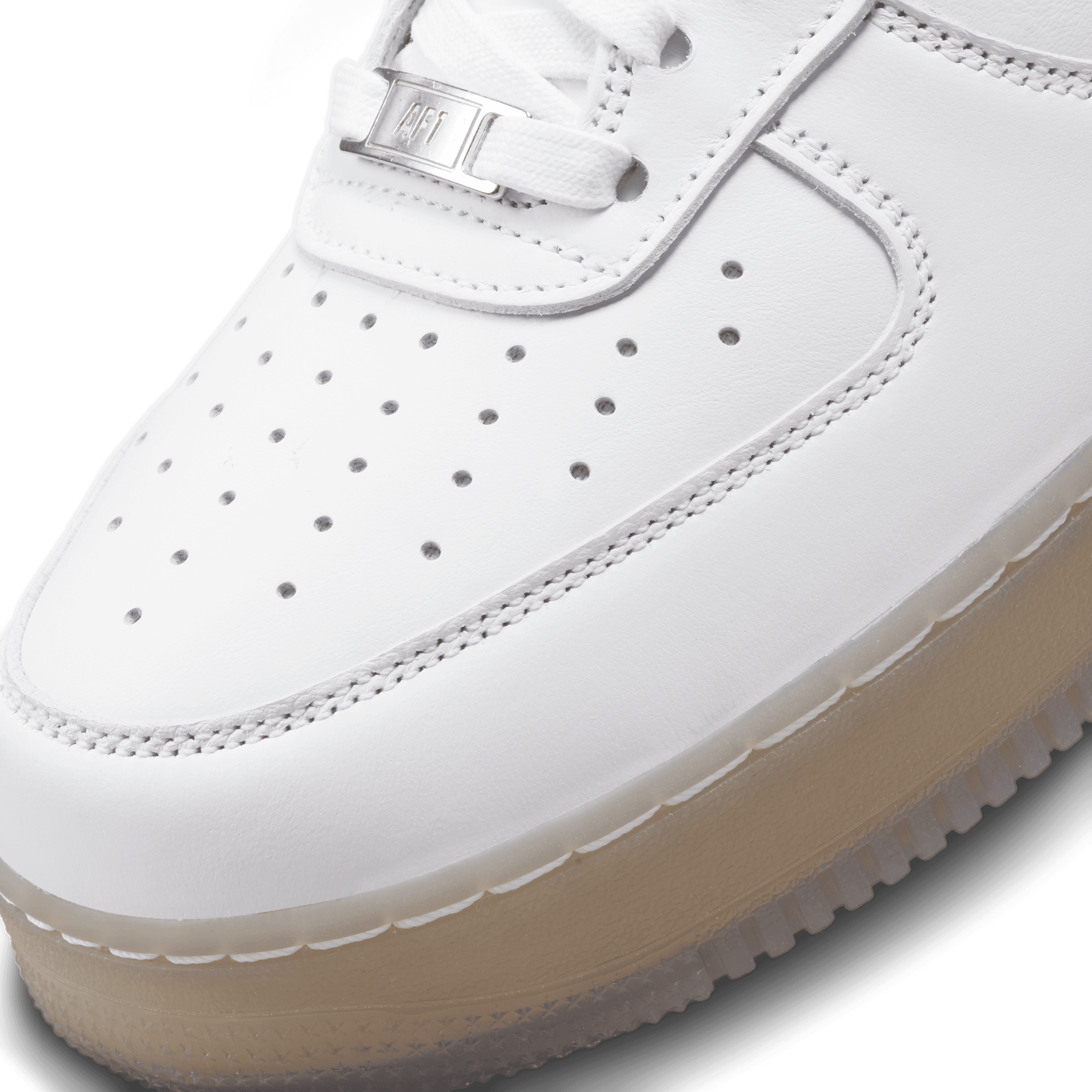Nike Air Force 1 White Metallic '07 Premium - Men's