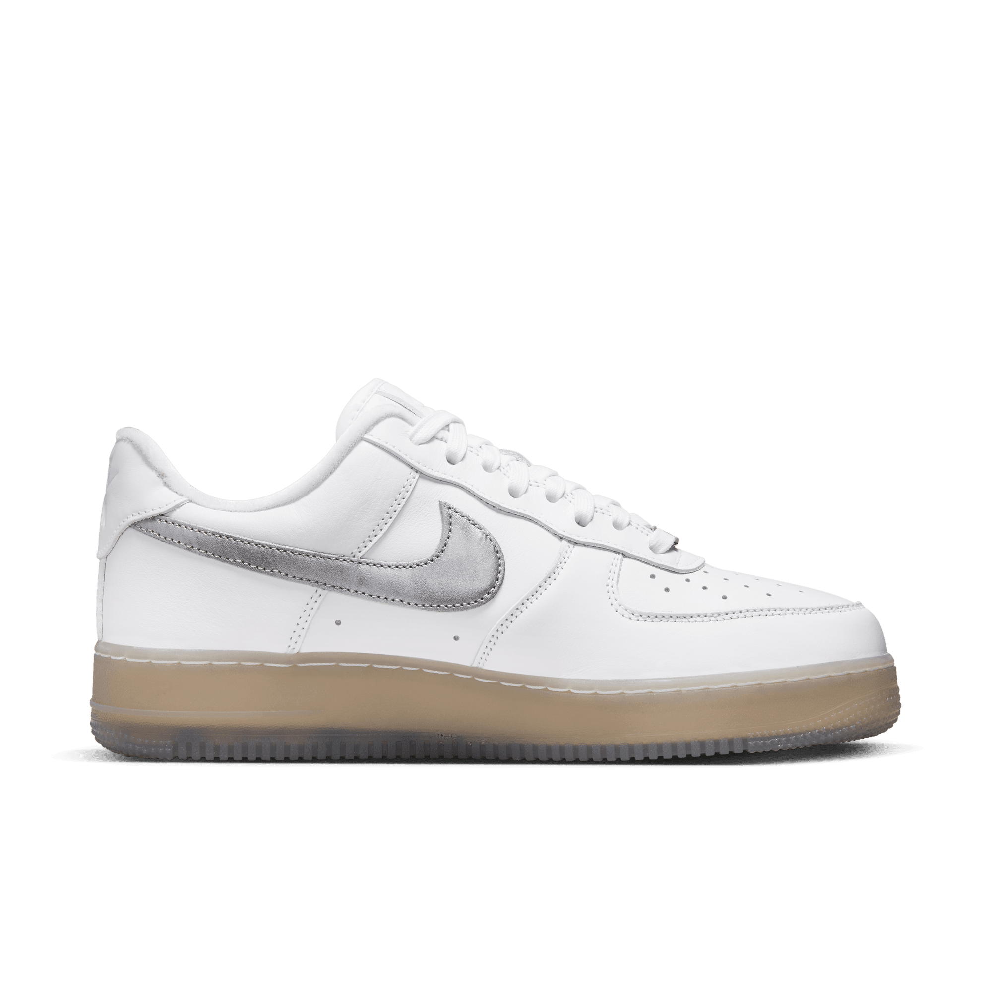Nike Air Force 1 White Metallic '07 Premium - Men's