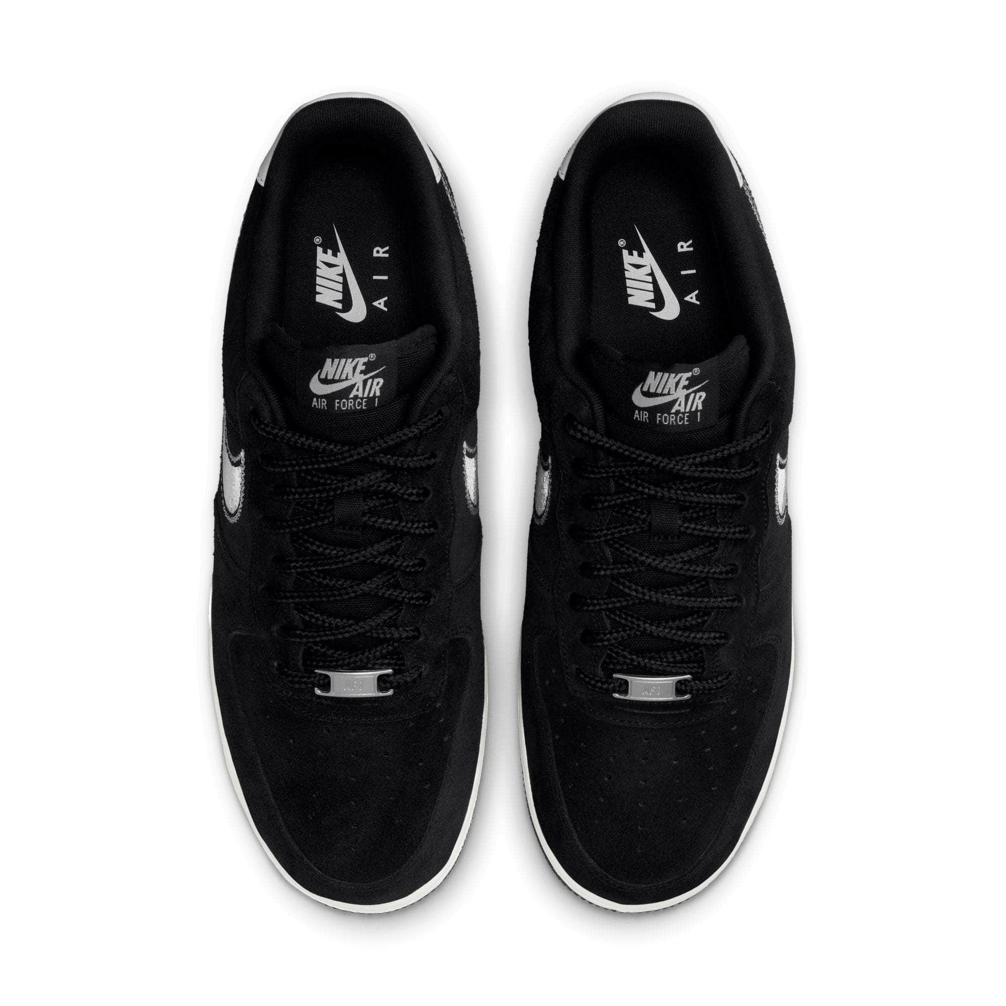 Nike Air Force 1 Low '07 LV8 "Black Sail Embroidered Swoosh" - Men's