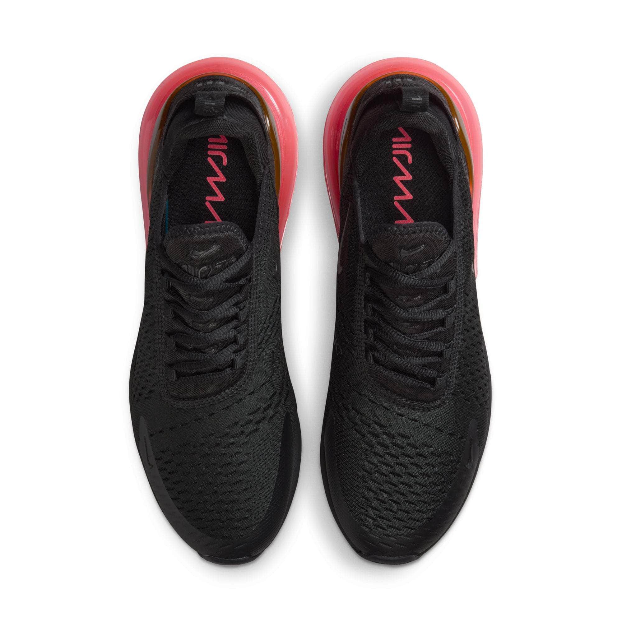 Nike Air Max 270 Black Hot Punch - Men's
