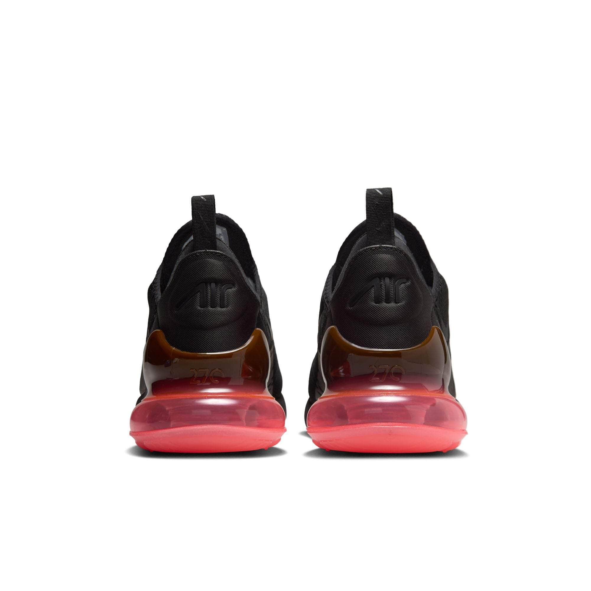 Nike Air Max 270 Black Hot Punch - Men's