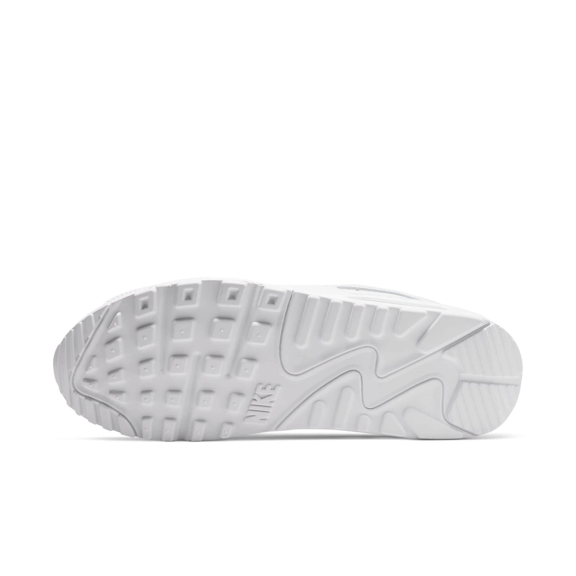 Nike Air Max 90 Recraft "Triple White" - Men's