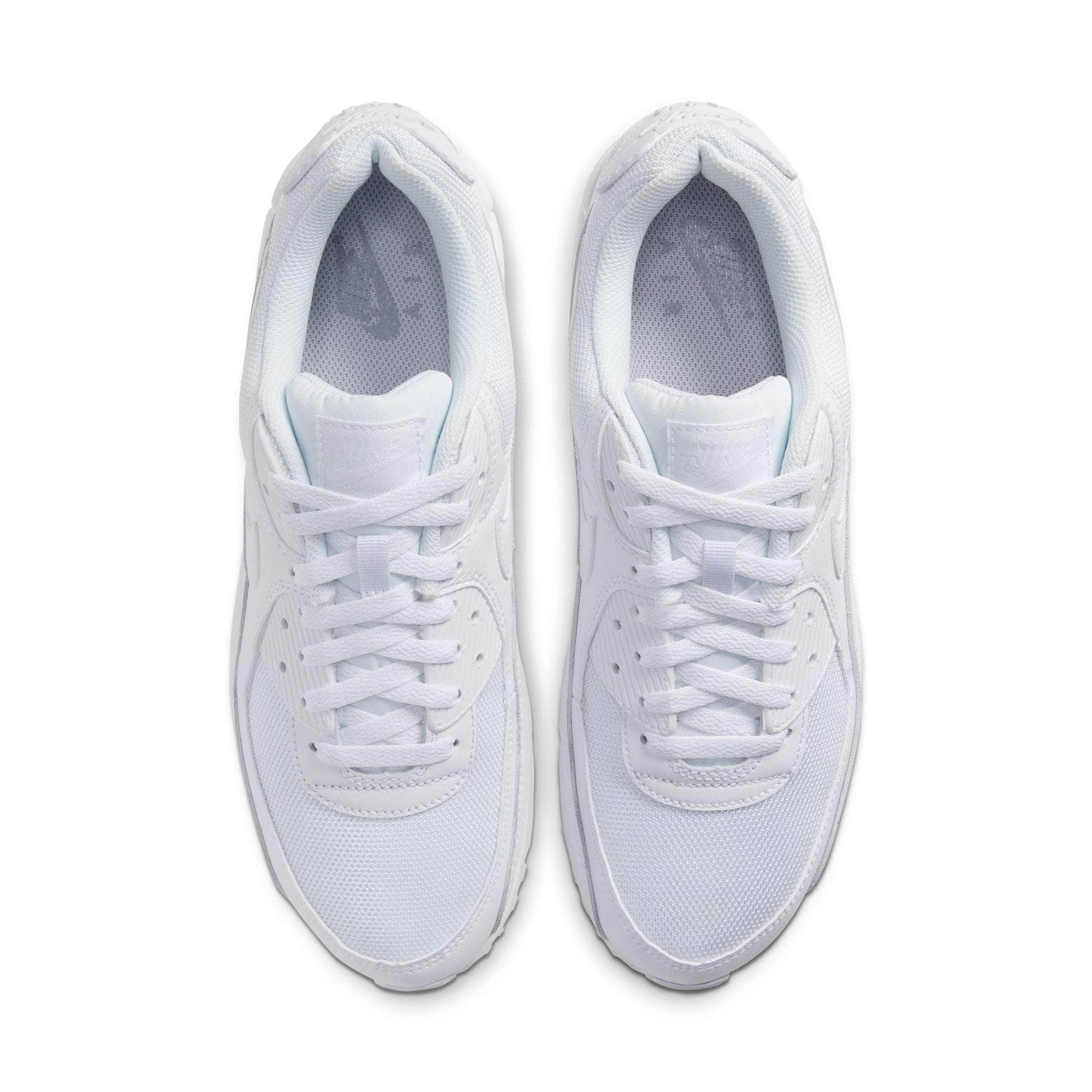 Nike Air Max 90 Recraft "Triple White" - Men's