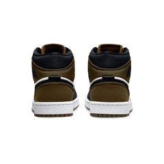 Air Jordan 1 Mid 'Olive Toe'