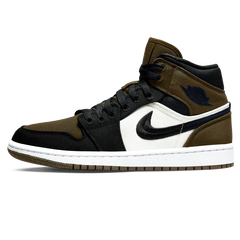 Air Jordan 1 Mid 'Olive Toe'
