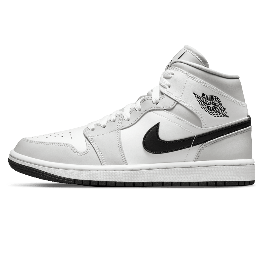 Air Jordan 1 Mid 'Light Smoke Grey Fog' (2021)